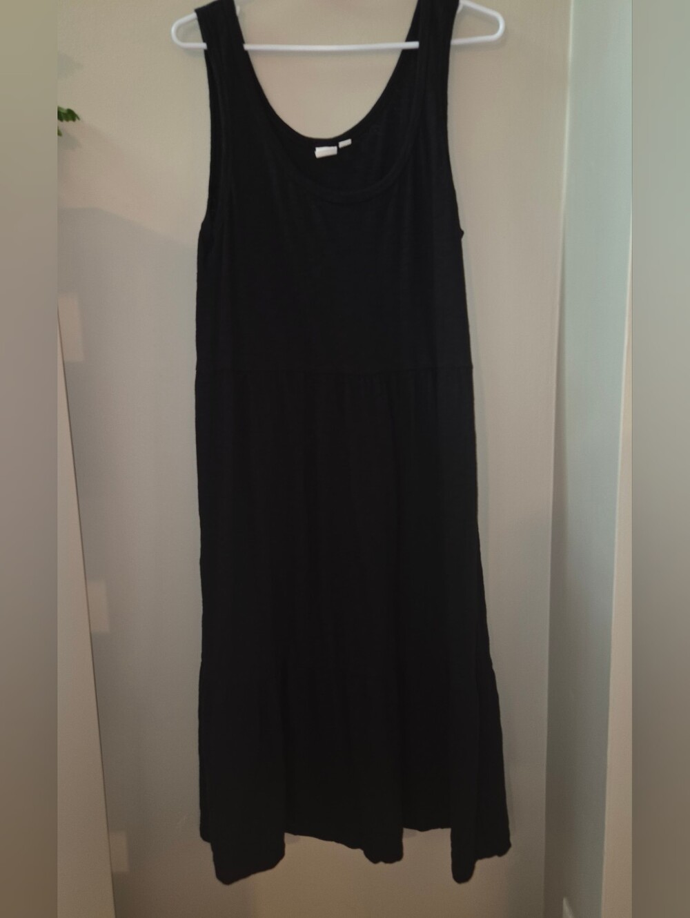 GAP Tiered Midi Tank Dress